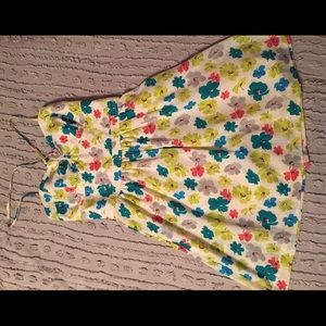 American Eagle Floral Corset Dress